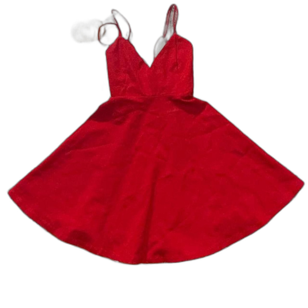 Windsor Women's Red Dress with flared skirt sz M
